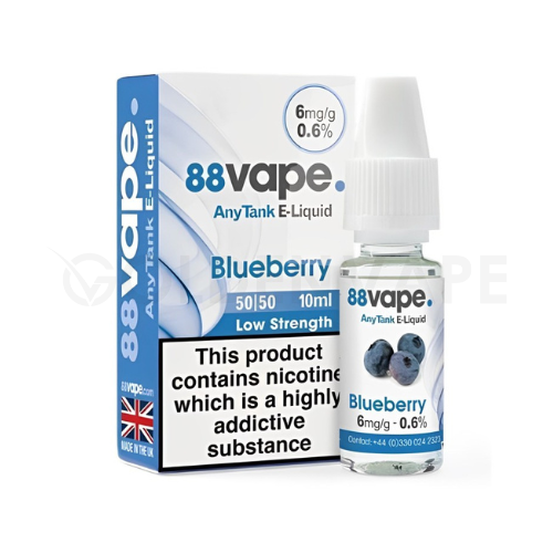 88Vape E-Liquids - Nicotine Strength 16mg