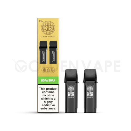 Gold Bar Reload Prefilled Pod 2 Pack