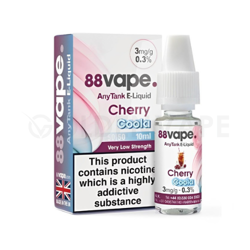 88Vape E-Liquids - Nicotine Strength 6mg