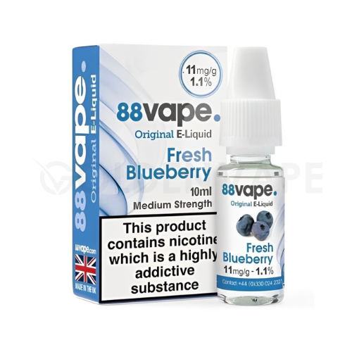 88Vape E-Liquids - Nicotine Strength 11mg