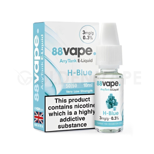 88Vape E-Liquids - Nicotine Strength 6mg