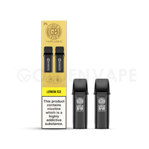 Gold Bar Reload Prefilled Pod 2 Pack