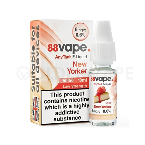 88Vape E-Liquids - Nicotine Strength 3mg