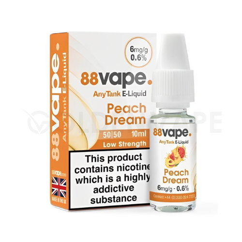 88Vape E-Liquids - Nicotine Strength 6mg