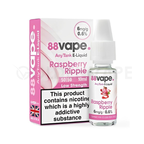 88Vape E-Liquids - Nicotine Strength 11mg