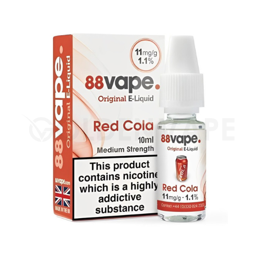 88Vape E-Liquids - Nicotine Strength 11mg