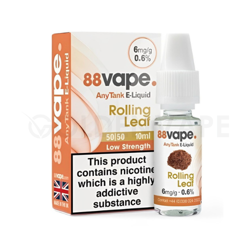 88Vape E-Liquids - Nicotine Strength 11mg