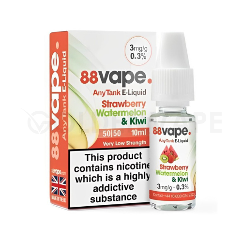 88Vape E-Liquids - Nicotine Strength 6mg